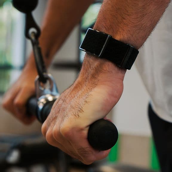 POLAR LOOP ARMBÅND SORT S-L - A - Som ny