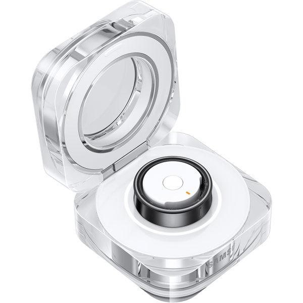 Samsung Galaxy Ring Titanium Sort, Størrelse 7 - A - Som ny
