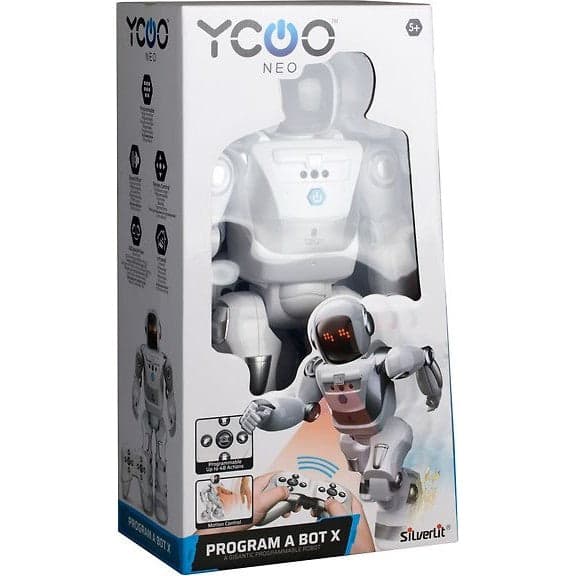 Ycoo Program A Bot X Fjärrstyrd Programmerbar Robot, Vit/Svart - A - Som ny