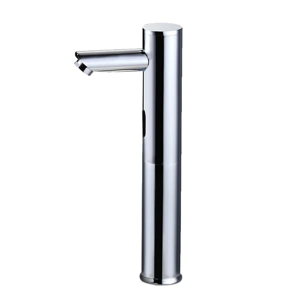 Automatisk beröringsfri kran, däckmonterad sensor, modern design, silver - A - Som ny