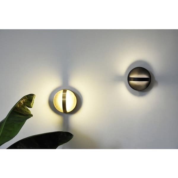 Plus Vegglampe, Svart - A - Som ny