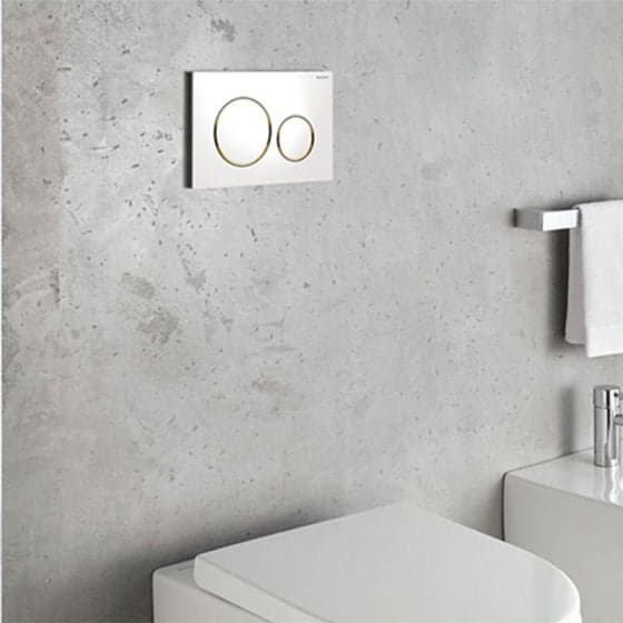 Geberit Sigma 20 Rund Spyleplate - A - Som Ny