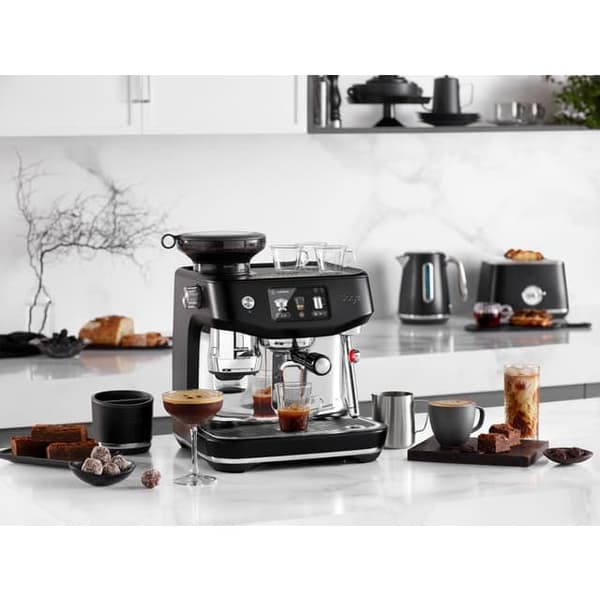 Sage Oracle Jet Espresso Machine SES985BTR, Black Truffle - A - Som ny