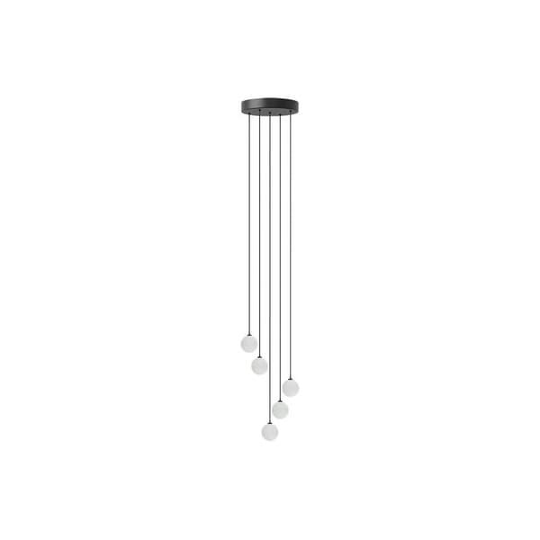 Rosette Mini Cluster 5 G4-ophæng, Sort - B - Meget god
