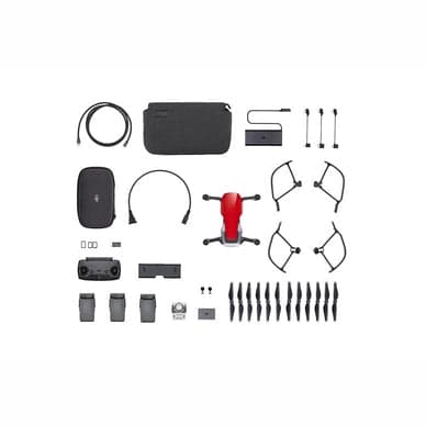Drone DJI Mavic Air Fly More Combo, Flame Red - A - Som ny