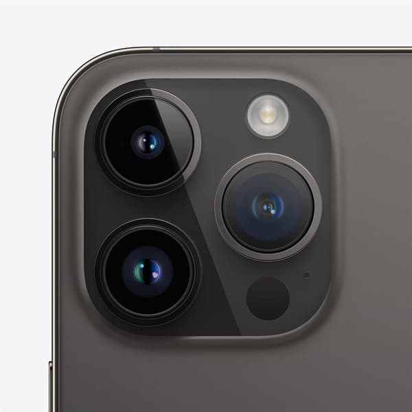 Apple iPhone 14 Pro 128 GB, rymdsvart - C - Av partner