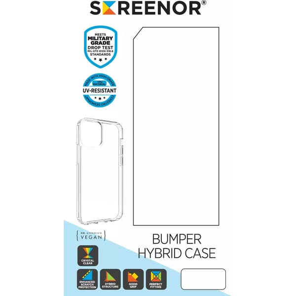 Screenor Bumper iPhone Air Transparant Skyddsfodral - A - Som ny