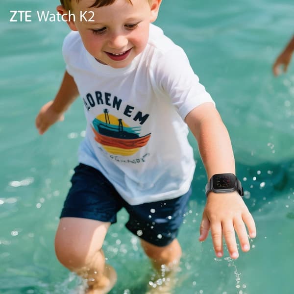 ZTE Kids Watch K2, Blå - C - Mindre Slid