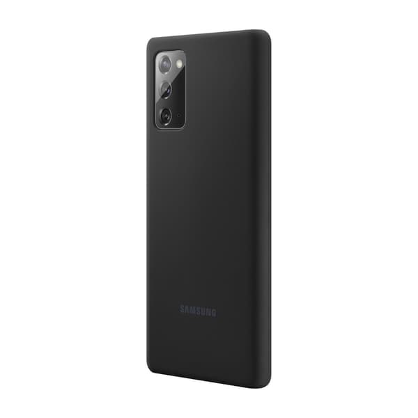 Samsung Silikone Cover Galaxy Note20 5G, Sort - A - Som Ny