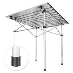 Tectake Vikbart Campingbord i Aluminium - B - Mycket bra