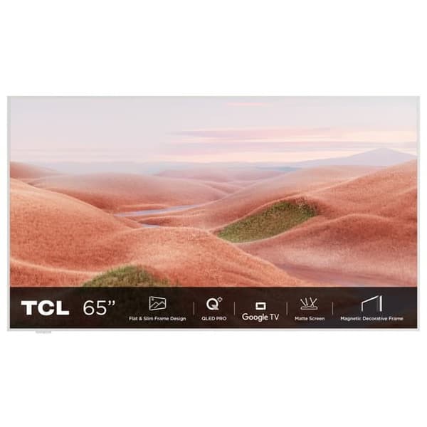 TCL 65" NXTVISION 4K QLED Google TV - A - Som ny