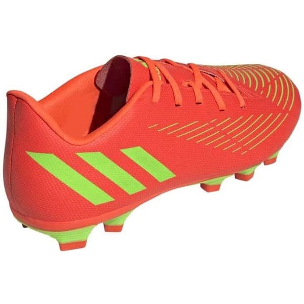 Adidas Predator Edge.4 FxG Sko 46 2/3, Solar Red - B - Meget god