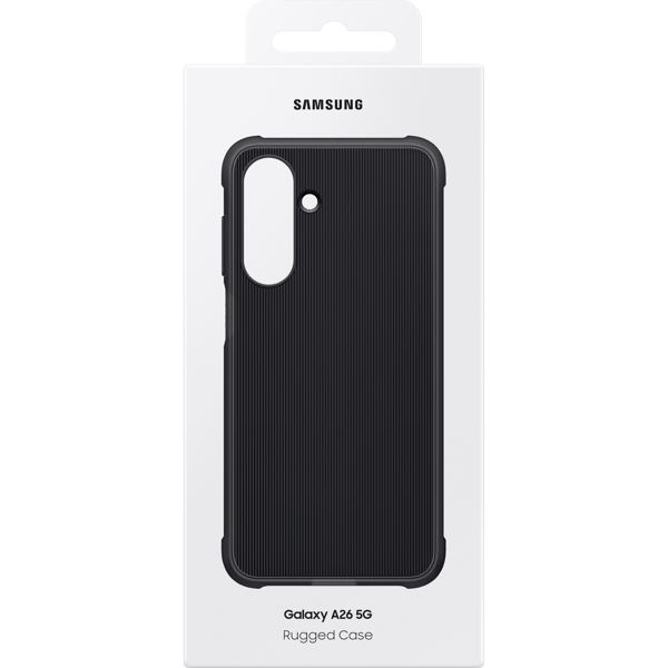 Samsung Galaxy A26 Robust Cover, Sort - A - Som Ny