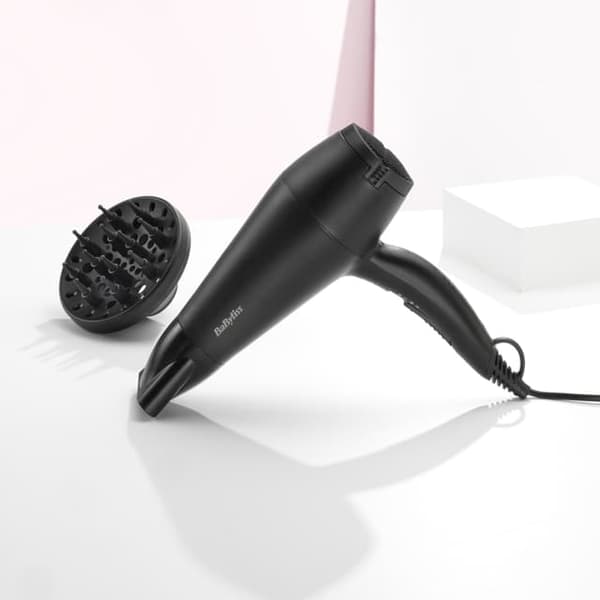 BaByliss D215DE Hårføner, Svart - A - Som Ny