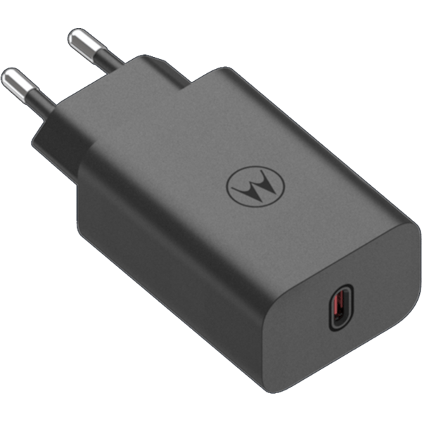 Motorola 68W Turbo USB-C Oplader, Sort - A - Som ny