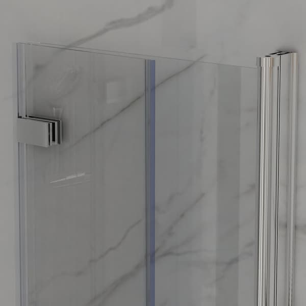 Bathlife Foldable Shower Corner 900mm - A - Kuin uusi