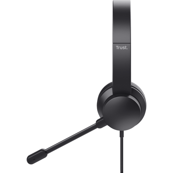 Trust Ayda USB-A PC-hodesett, svart - A - Som ny