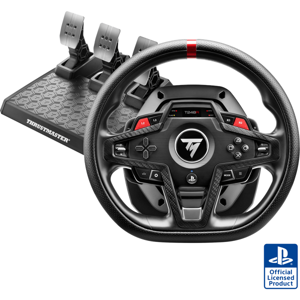 Thrustmaster T248R PS5 rat og pedaler - A - Som ny
