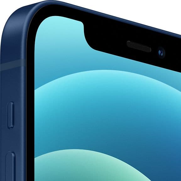 Apple iPhone 12 64 GB puhelin, sininen (MGJ83) - C - Pientä kulumaa