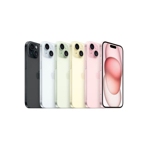 Apple iPhone 15 256GB Telefon, Blå - C - Af Partner