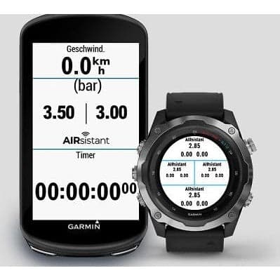 AIRsistant Trykmonitor 2 Sensorer til Schrader Ventil, Sort - A - Som Ny