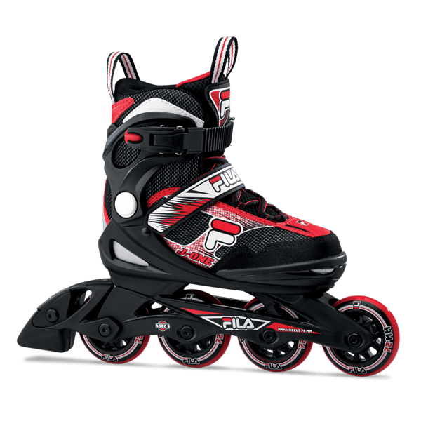 Fila J-One Inliners, Hvid/Sort/Rød - A - Som ny