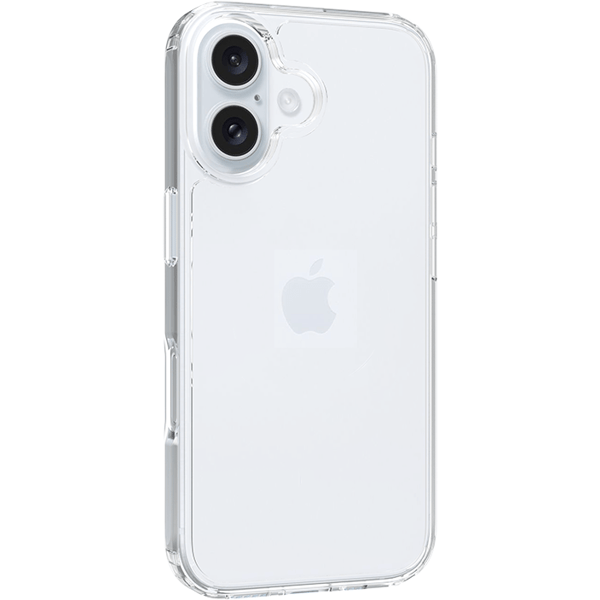 Screenor Bumper-deksel for iPhone 16, Transparent - A - Som ny