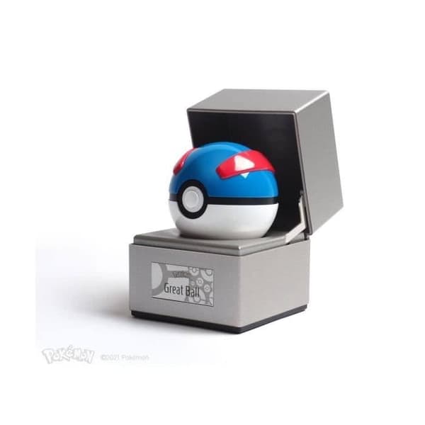 Støpt replika av Pokémon Super Ball - A - Som ny