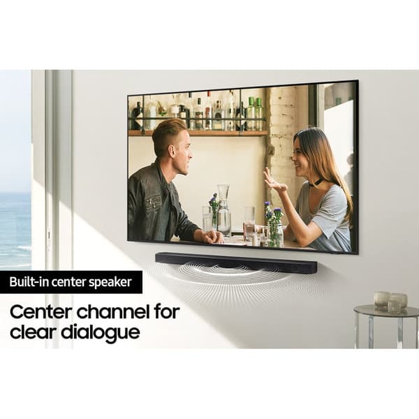 SAMSUNG B660 Soundbar, Sort - A - Som ny