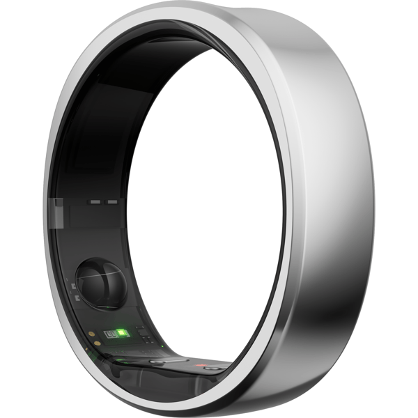 RingConn Smart Ring Gen 2, Storlek 6, Silver - A - Som ny