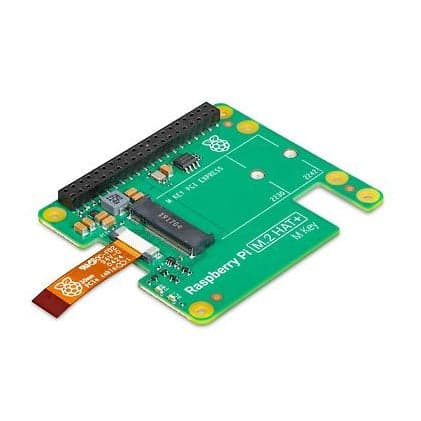 Raspberry Pi M.2 HAT+ -laajennuskortti - A - Kuin uusi