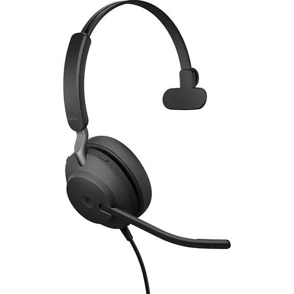 Jabra Evolve2 40 SE USB-A, MS Mono Headset, Svart - A - Som ny