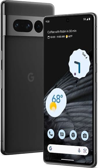 Google Pixel 7 Pro 128 GB Obsidian - C - Av partner