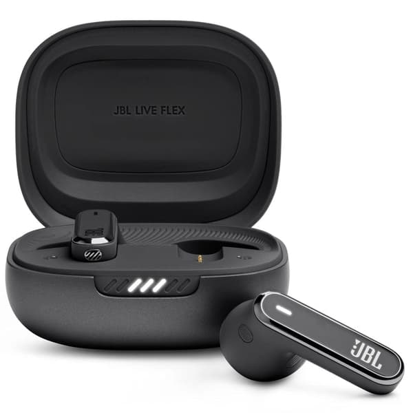 JBL Live Flex - musta - A - Kuin uusi