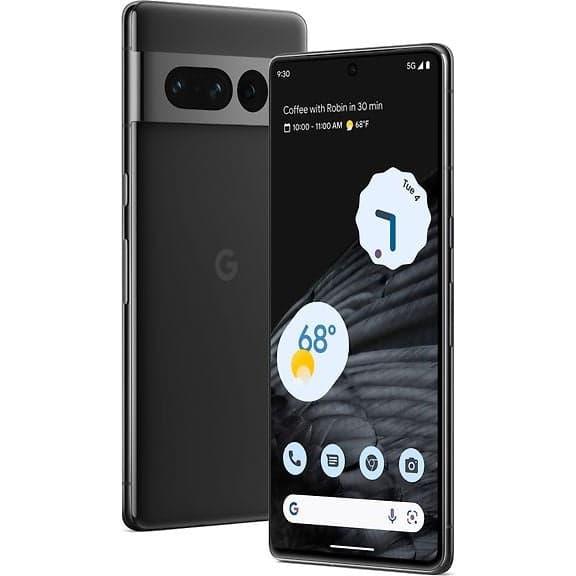 Google Pixel 7 Pro 5G Telefon, 128/12 GB, Obsidian - C - Af Partner