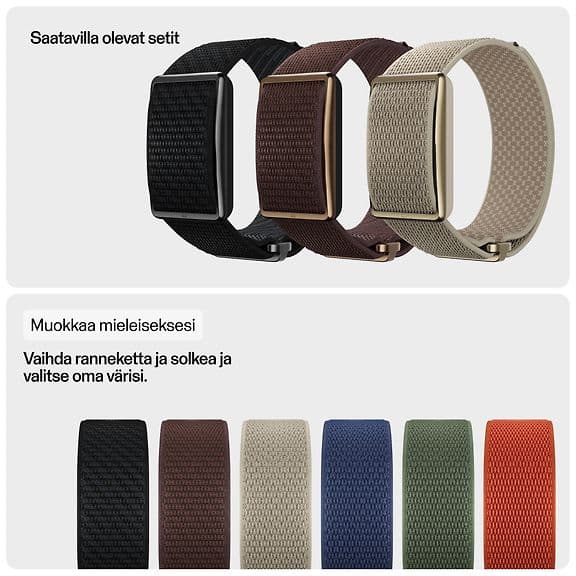 POLAR LOOP ARMBAND SVART S-L - A - Som ny