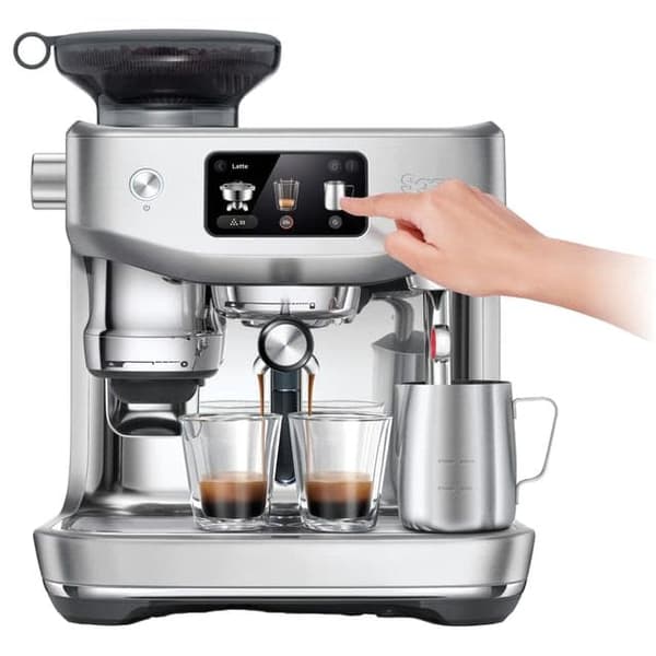 Sage Oracle Jet Espressomaskine SES985BSS, Børstet Rustfrit Stål - A - Som Ny