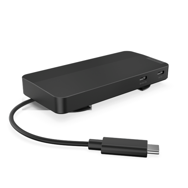 Lenovo USB-C 3-i-1-hubb - A - Som ny