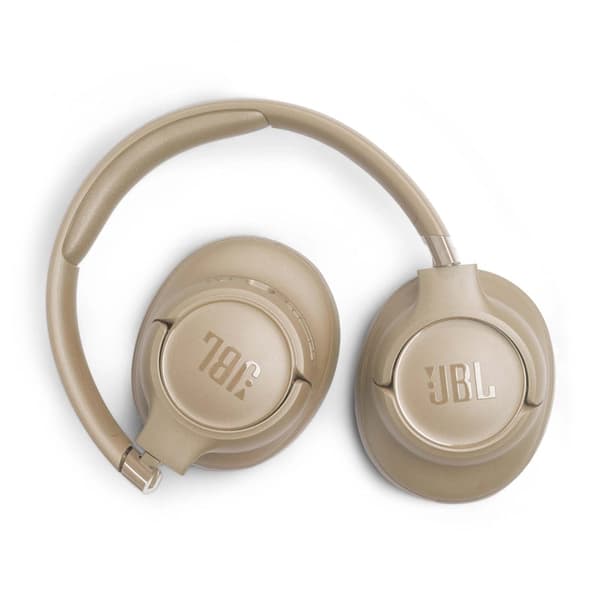 JBL Tune 730BT Bluetooth-hörlurar, beige - A - Som ny