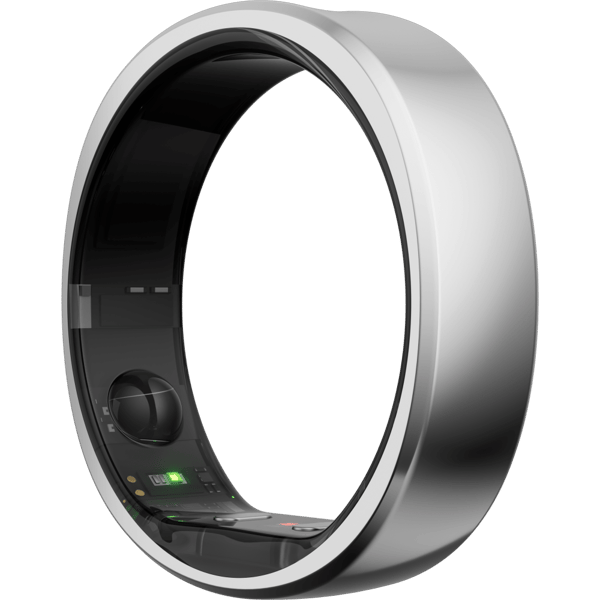RingConn Smart Ring Gen 2, Storlek 6, Silver - A - Som ny