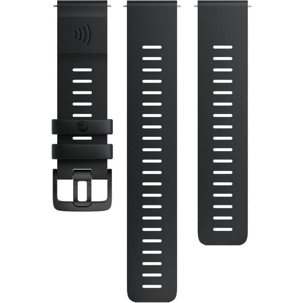 Polar Payment Rem 22 mm S-L, Sort - A - Som ny