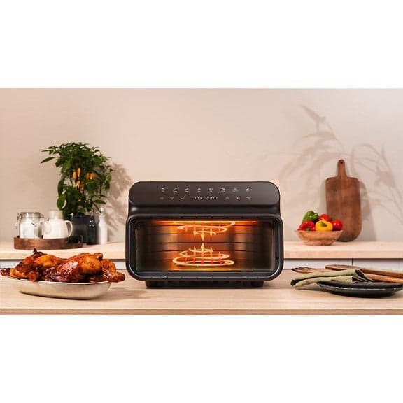 Wilfa AFG-10 Airfryer, Sort/Sølv - C - Mindre Slid