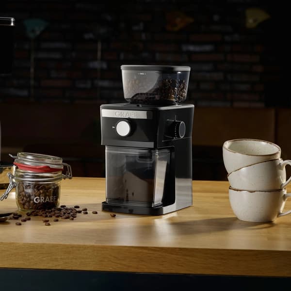 Graef CM252 Kaffekvern, Svart - C - Mindre slitasje