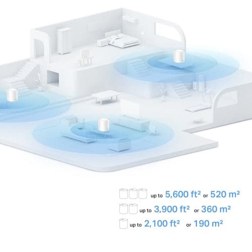 TP-LINK DECO X10 ENHED Hvid - A - Som ny