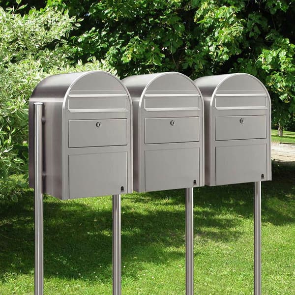 Bobi Swiss Postkasse, Grå - A - Som ny