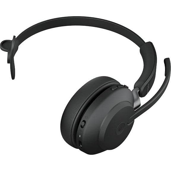 Jabra Evolve2 65 Mono LINK380A Trådløst Headset + Dock, MS, Sort - A - Som ny