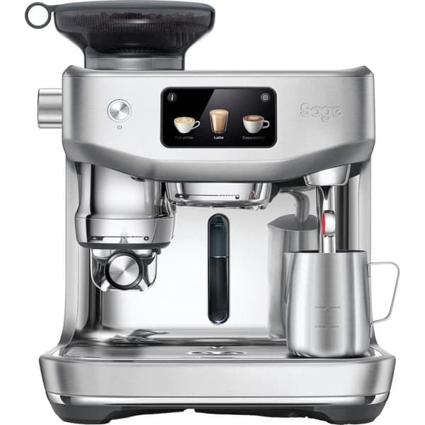 Sage Oracle Jet Espressomaskine SES985BSS, Børstet Rustfrit Stål - A - Som Ny