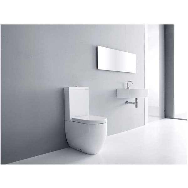 Lavabo Flo mjukstängande hårdsits, vit - A - Som ny