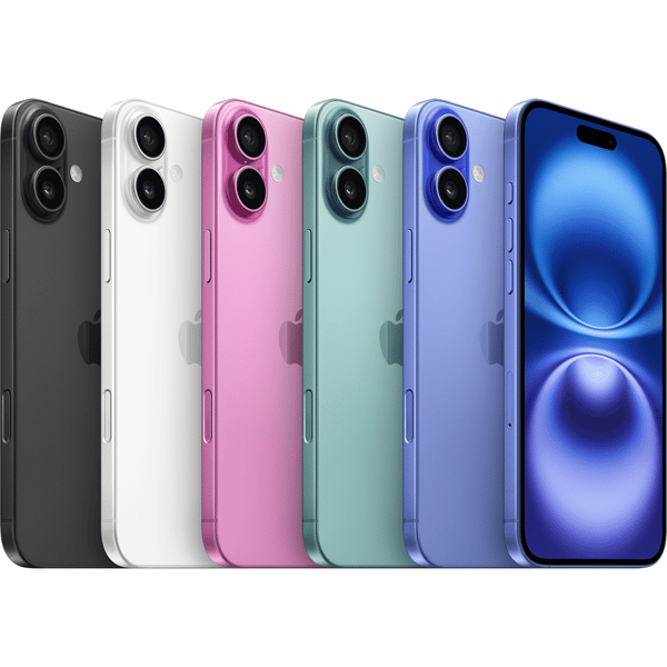 Apple iPhone 16 Plus 5G, 128GB, Ultramarinblå - C - Af Partner