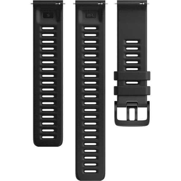 Polar Payment Rem 22 mm S-L, Sort - A - Som ny